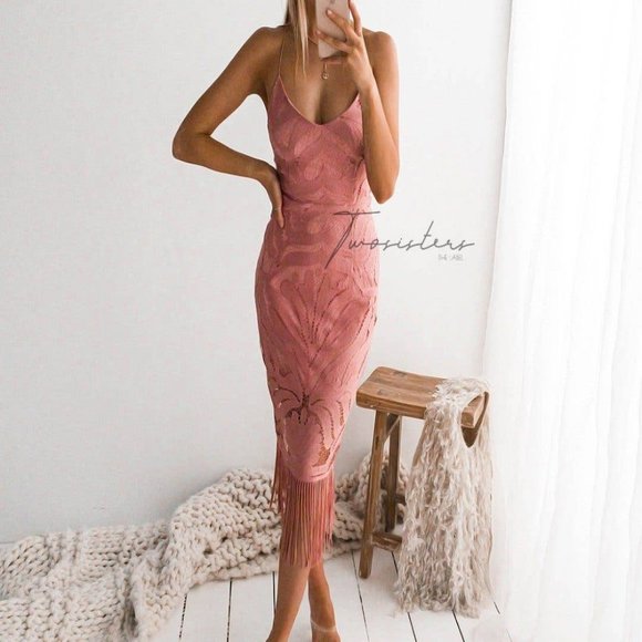 Khalessi Dress - Dusty Pink - Picture 5 of 5